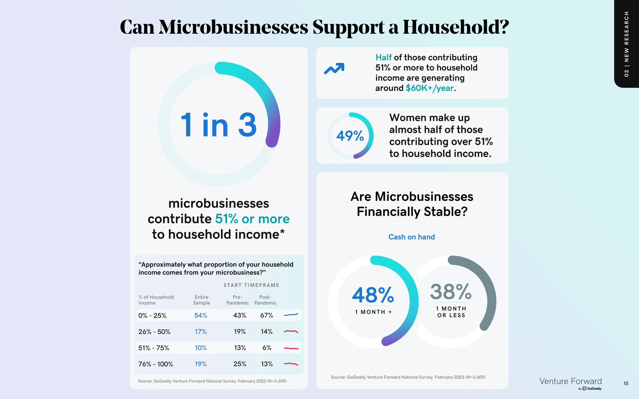 can microbusinesses support a household visualized