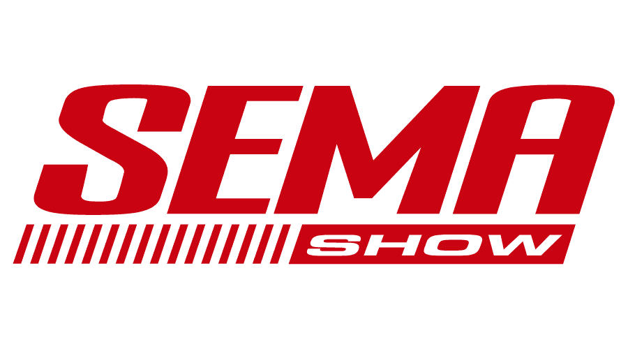 SEMA Show logo in red