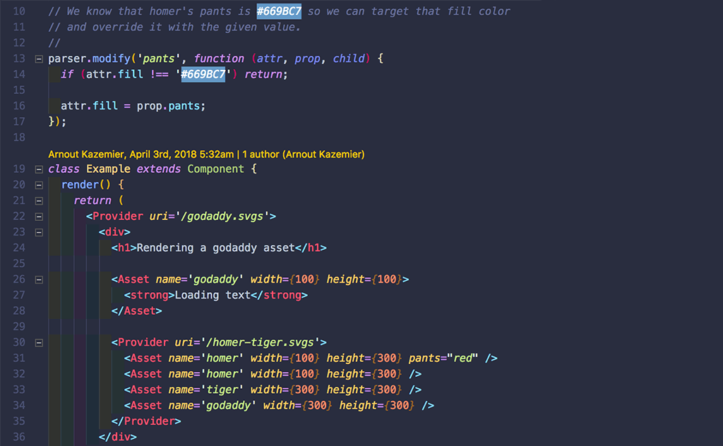 A computer screen shot of a program code