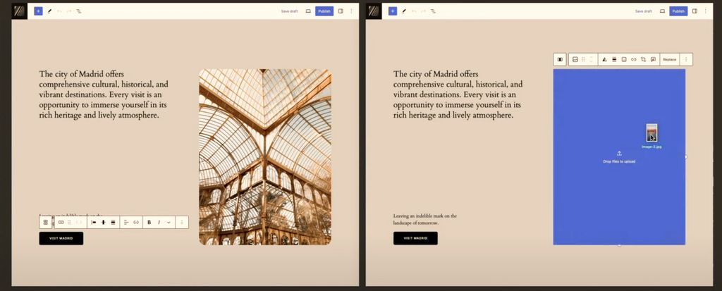 WordPress real time collaboration demonstrated during State of the Word 2023.