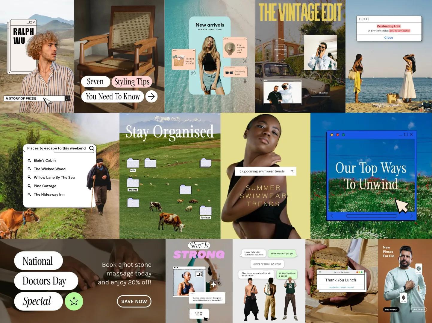 Digital design trends for 2026 - Newstalgia