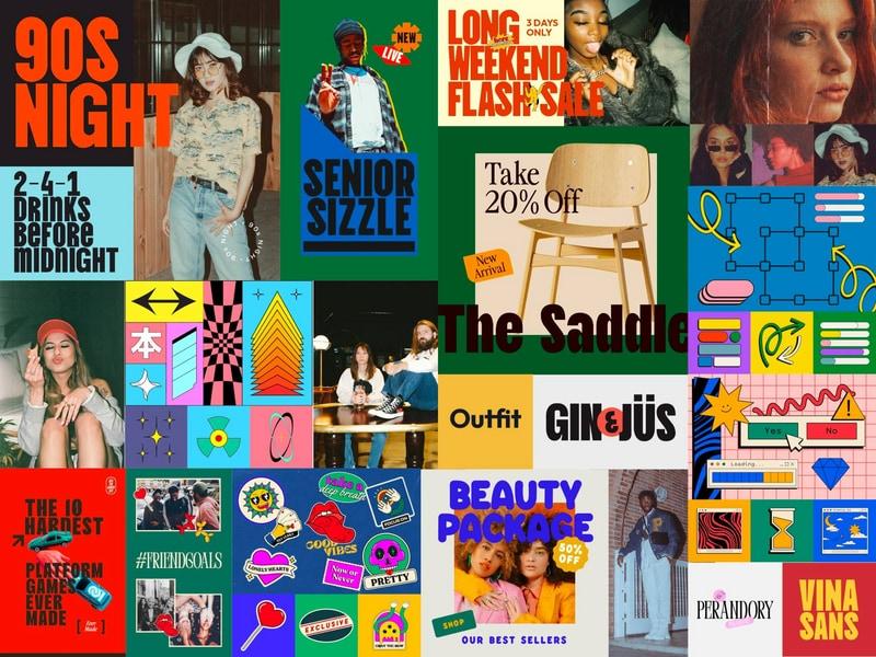 90s Throwback Moodboard