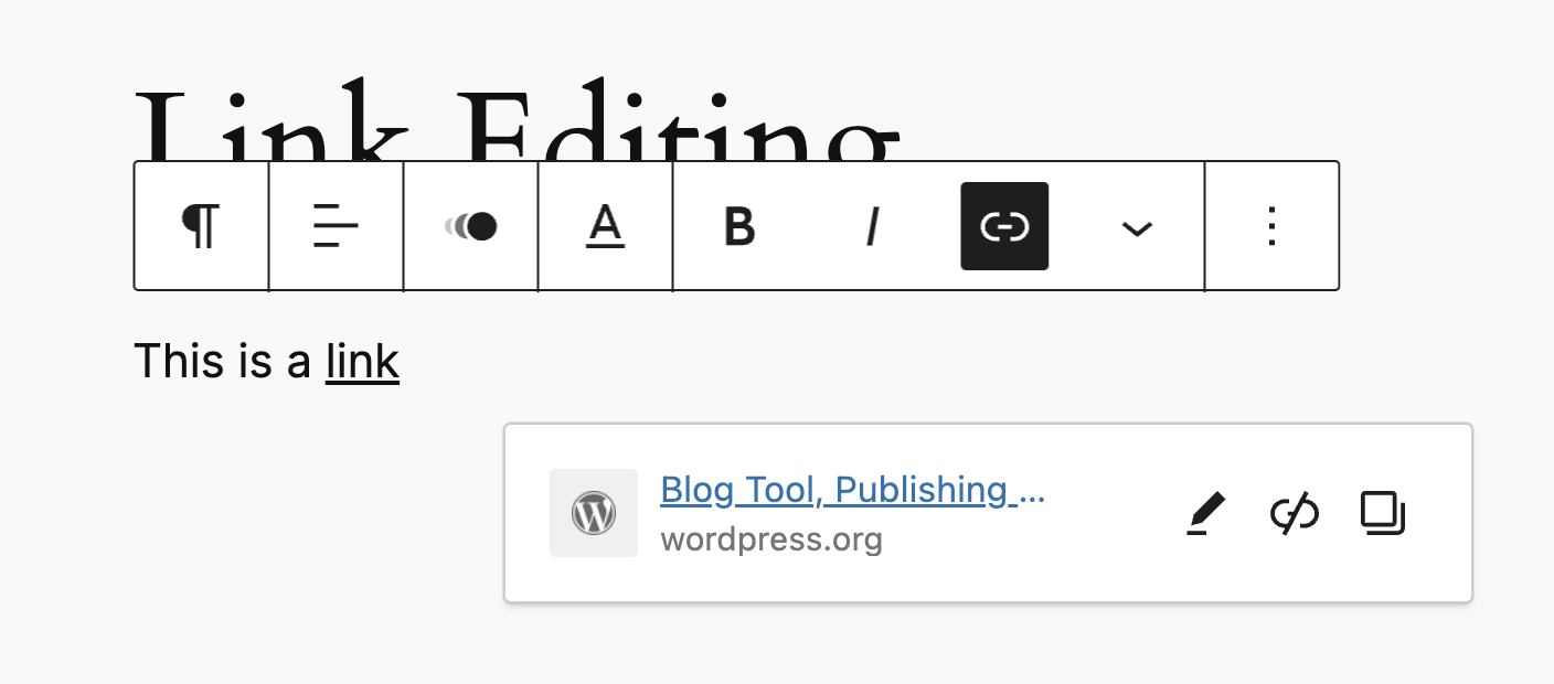 Linked Editing in WordPress 6.5