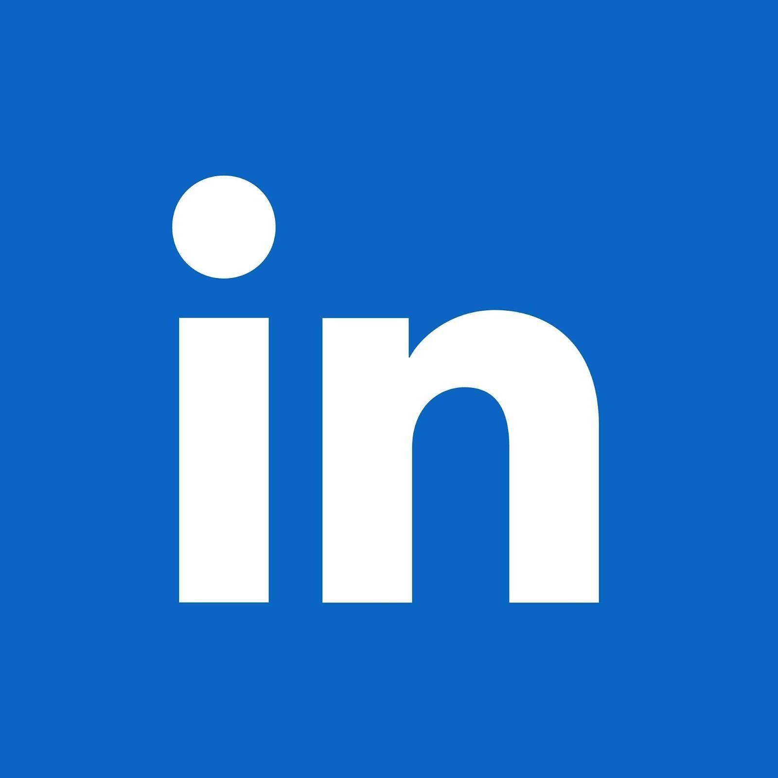 LinkedIn logo, demonstrating square logo shape