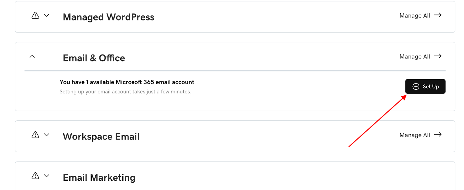 How to create and set up an email address with your domain name