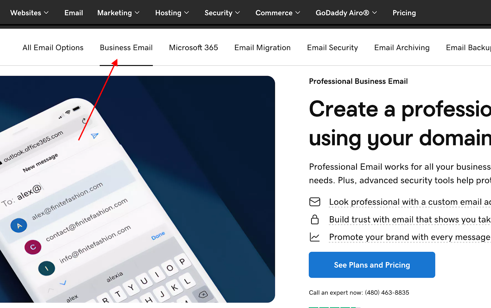 How to create and set up an email address with your domain name