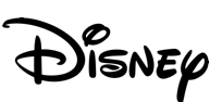Curved line logo shape example - DIsney