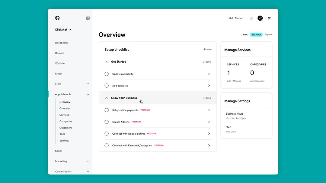 GoDaddy OLA payment checklist