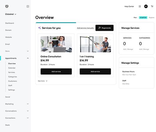 OLA service recommendations