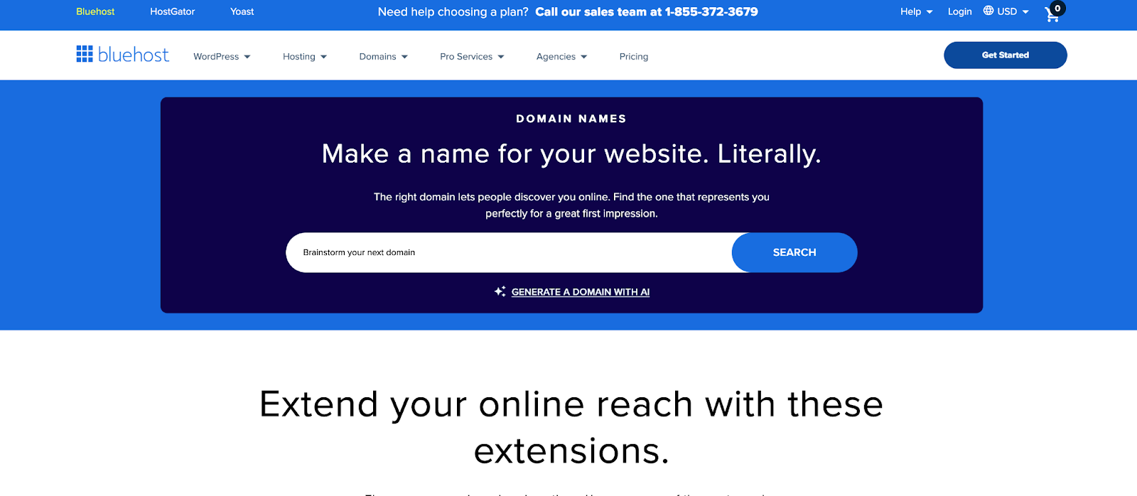 8 best domain registrars of 2026 - Bluehost