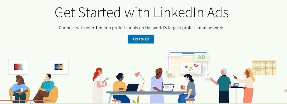 Get started with LinkedIn Ad screenshot