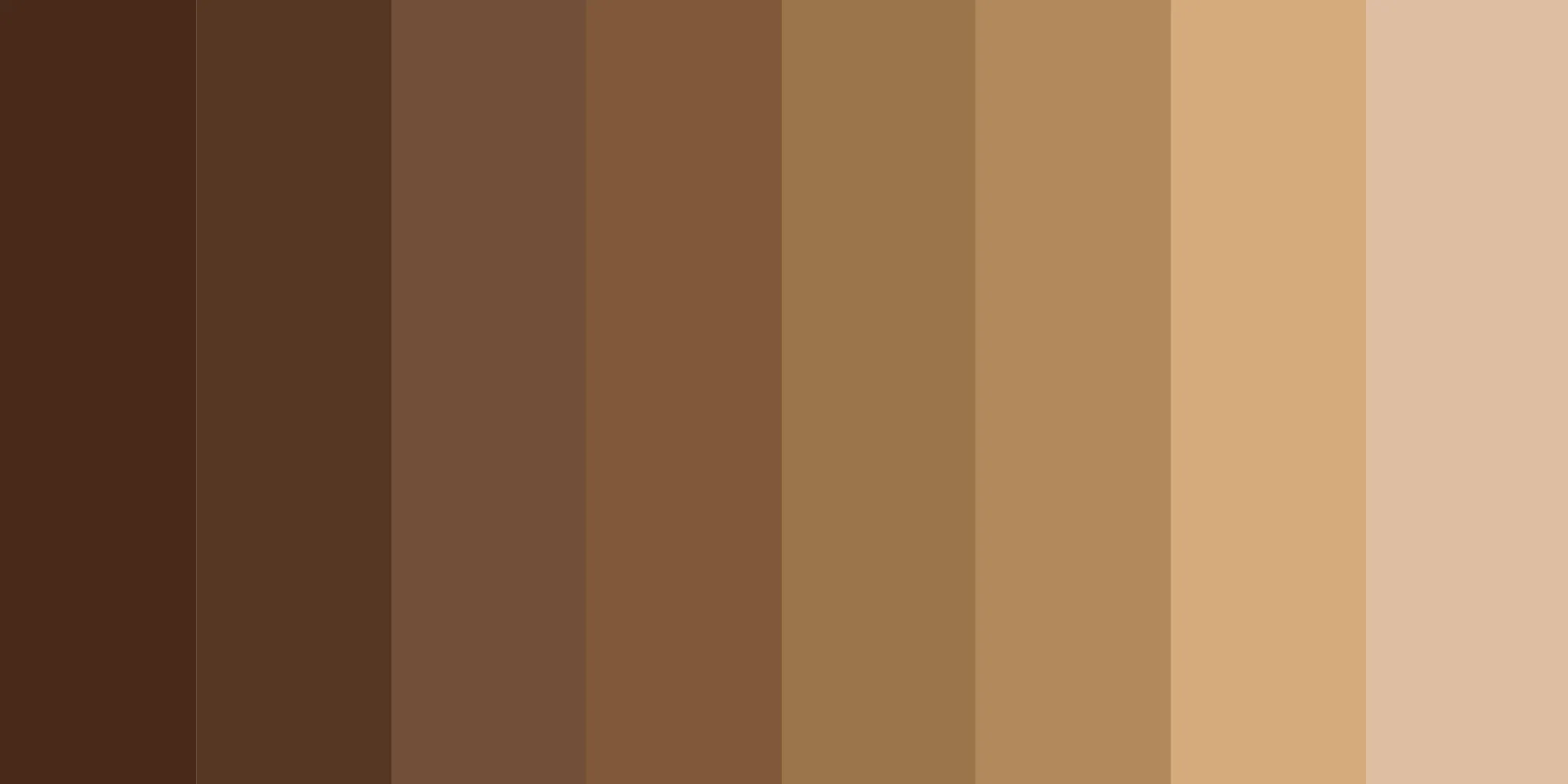 Color psychology in logo design - Brown: stability, warmth, tradition