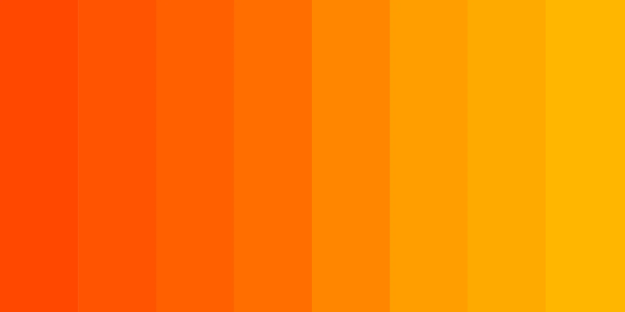Color psychology in logo design - Orange: enthusiasm, creativity, friendliness