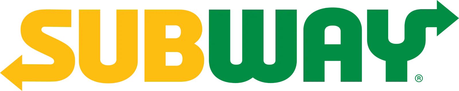 wordmark logo example -Subway