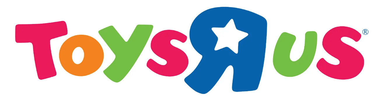 wordmark logo example -Toy R Us