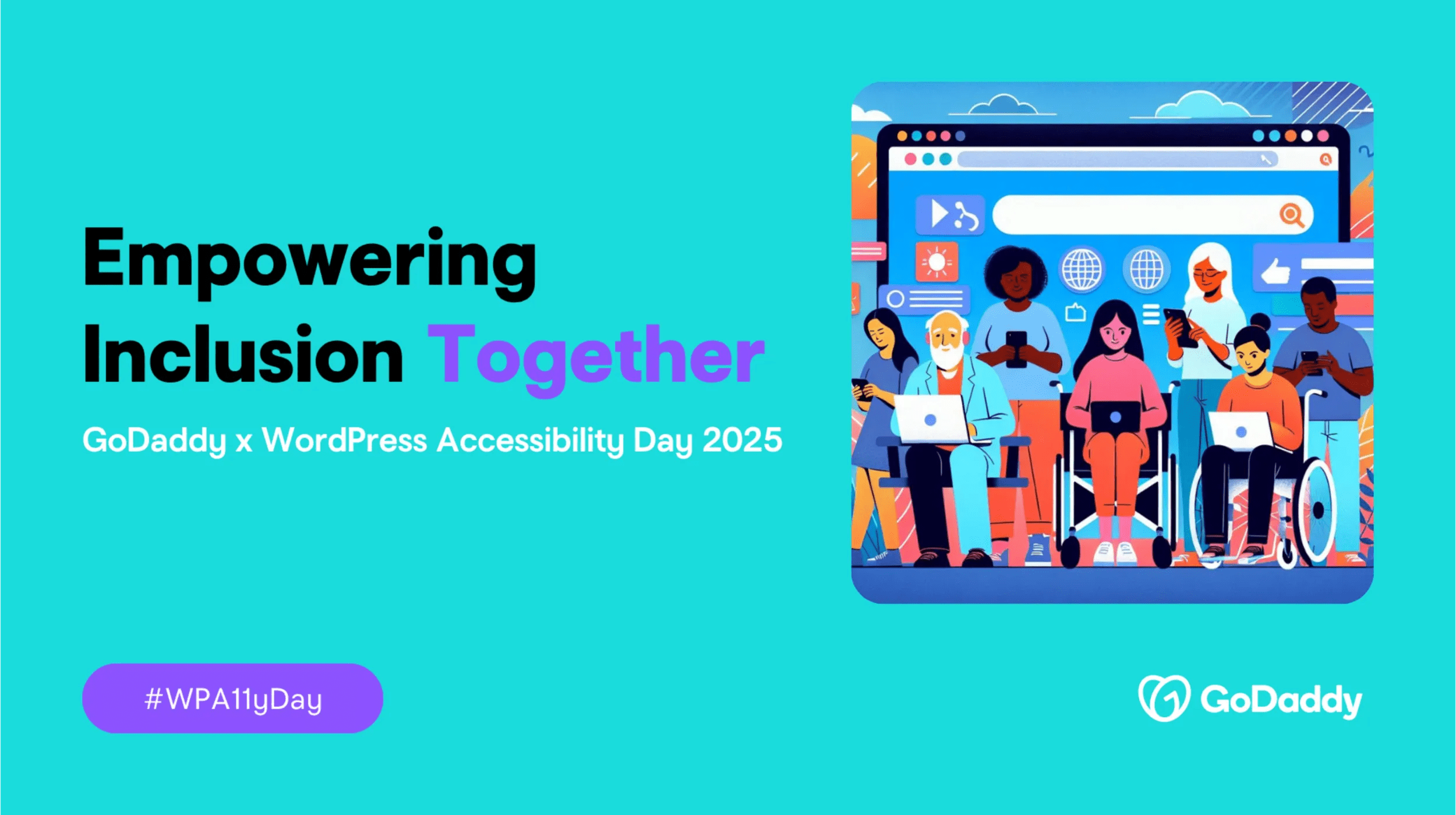 GoDaddy sponsors WP Accessibility Day 2025
