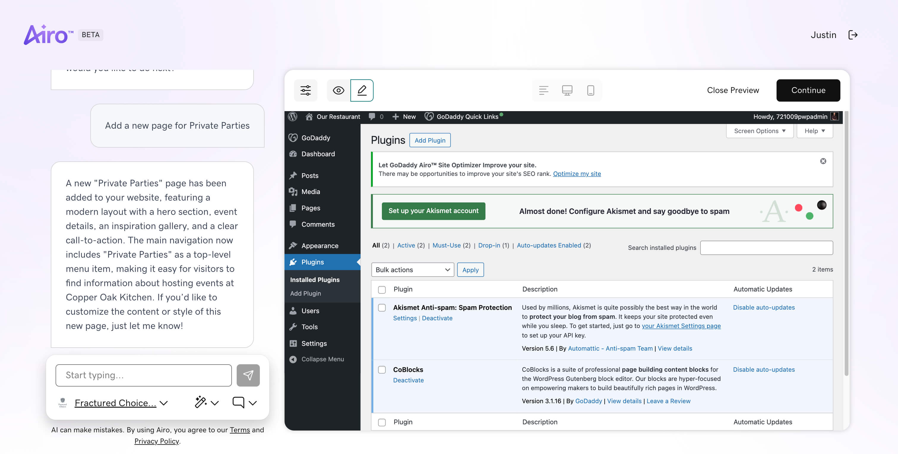 graphical user interface, text, application