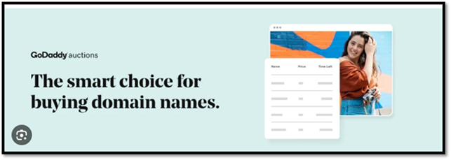 buy and sell domains don GoDaddy Auctions