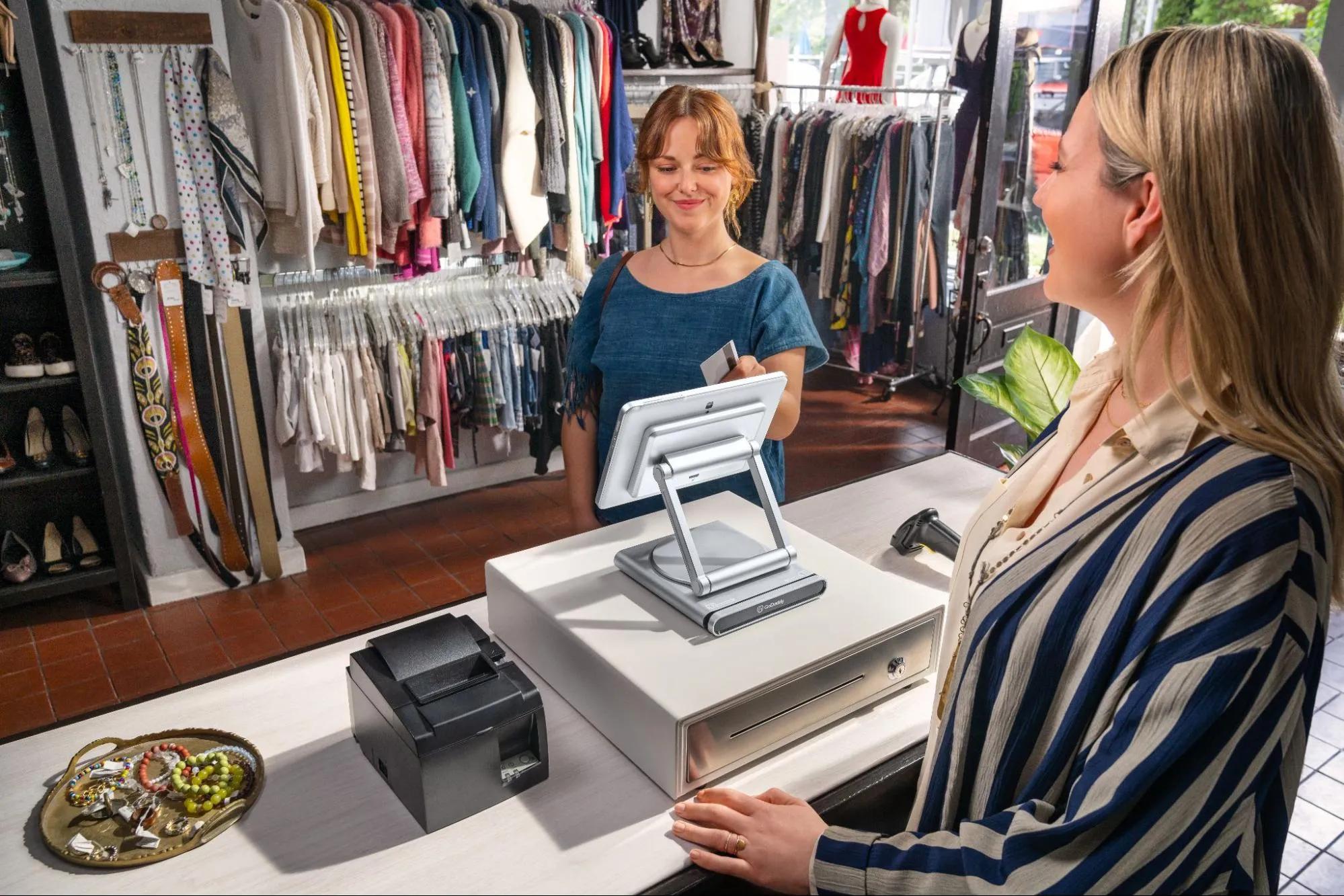 A Clothing Merchant Operates a GoDaddy POS System