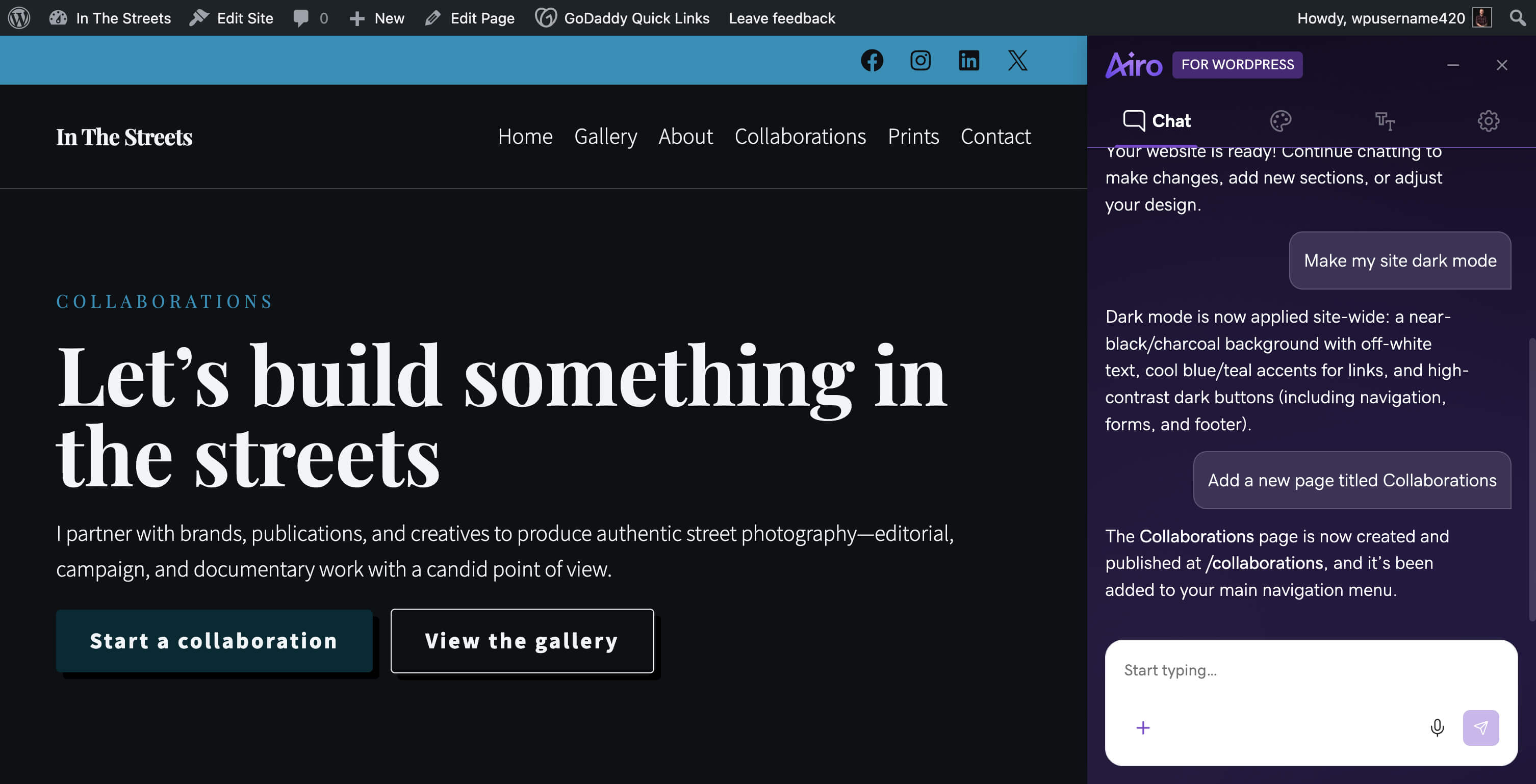 graphical user interface