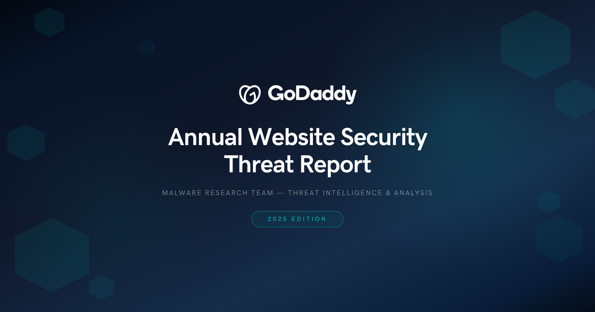 GoDaddy Annual Website Security Threat Report MALWARE RESEARCH TEAM — THREAT INTELLIGENCE & ANALYSIS