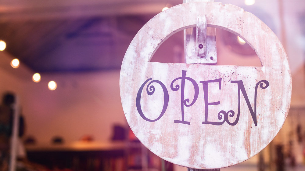 Open Sign