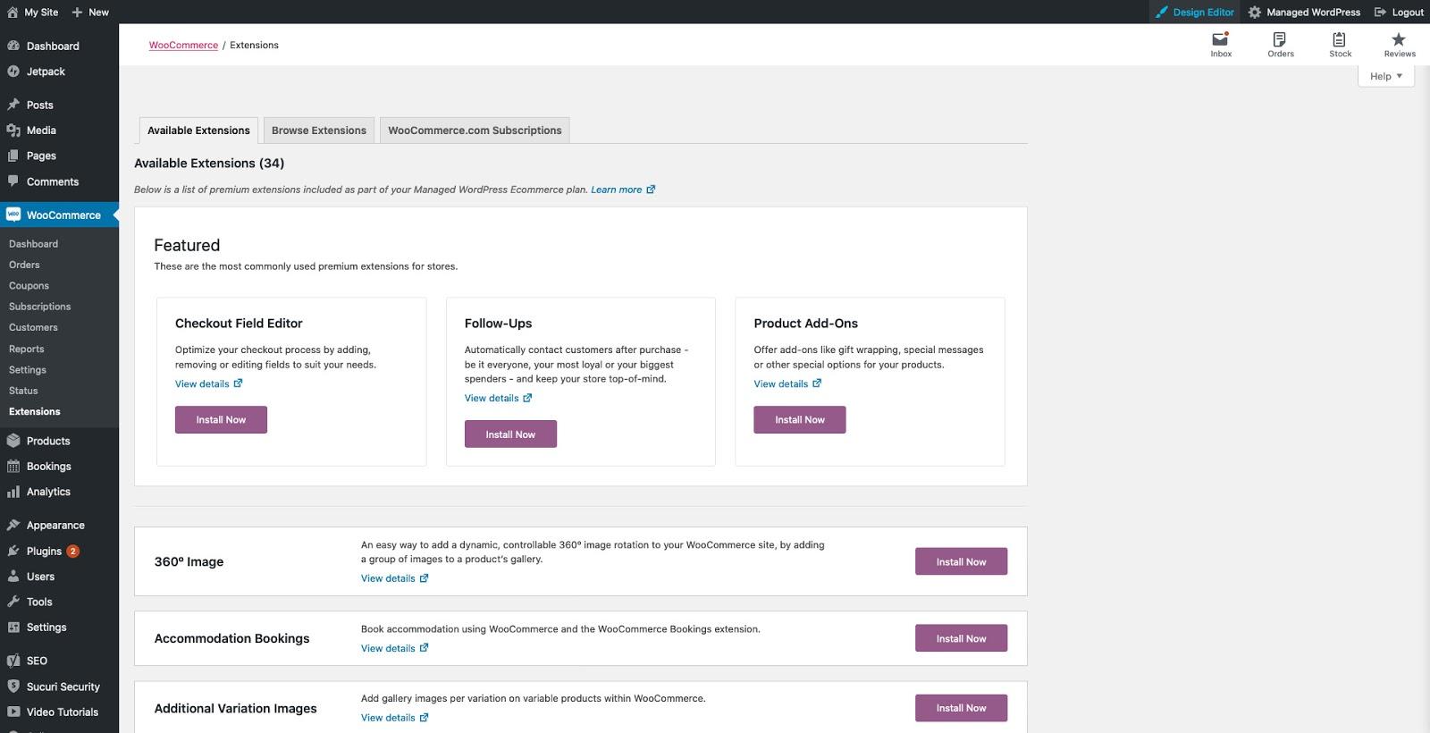 WooCommerce Plugins