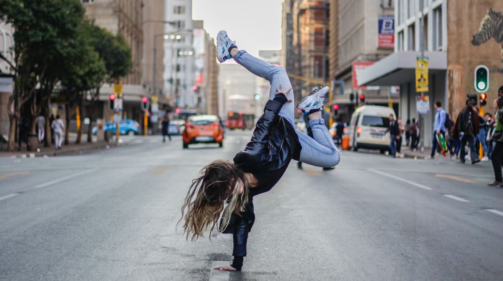 Age of Disruption Handstand