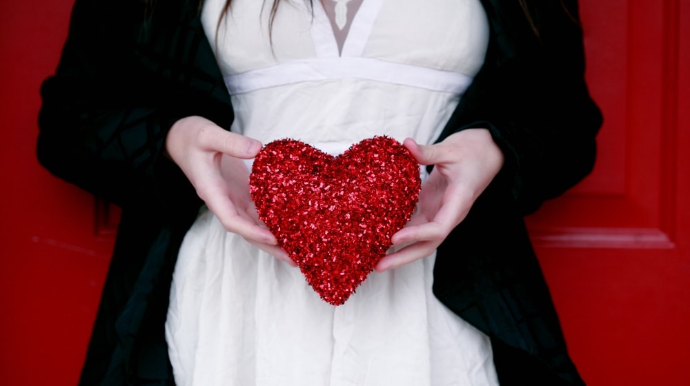 Blog SEO Woman Holding Heart