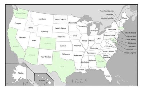 Bookkeeping Reports Sales By State Map