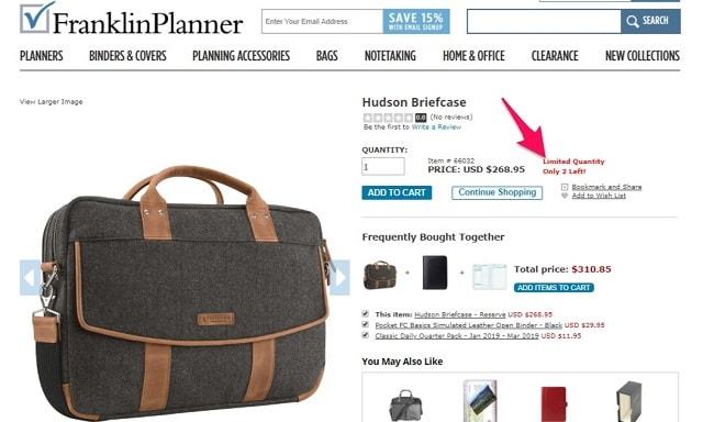 Boost eCommerce Sales Franklin Planner