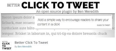 Click To Tweet Wordpressorg Banner