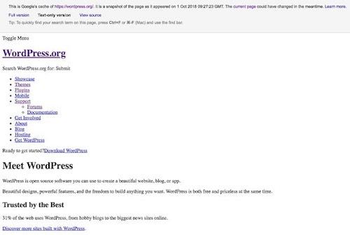 Coding For SEO Snapshot