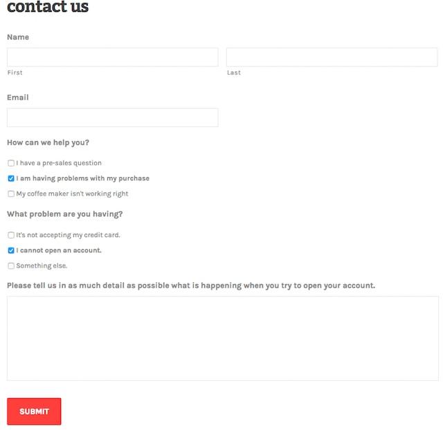 Contact Forms for Selling Online Account