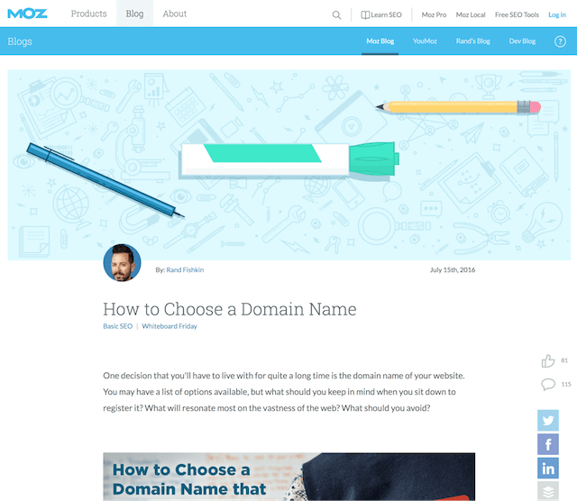Content Provider Moz