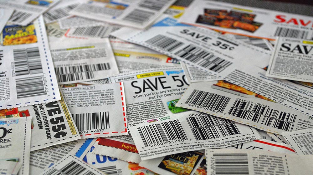 coupon cut outs