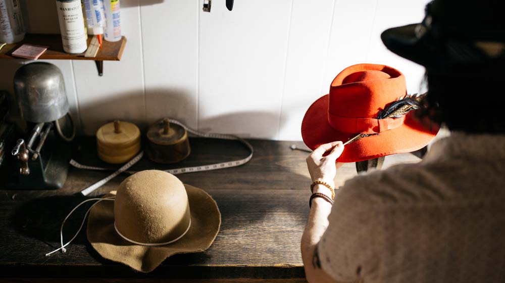 Create It Colby Hebert The Cajun Hatter Making Hat