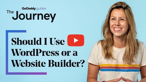 Creating A Website WordPress or Website Builder Journey Video
