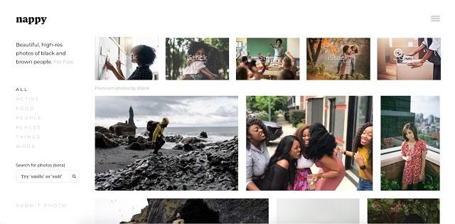 Diverse Stock Photos Nappy Homepage