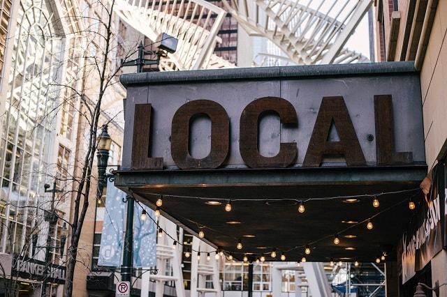 Local Sign In City Skyline