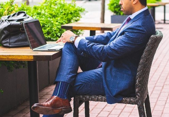Professional Man With Laptop