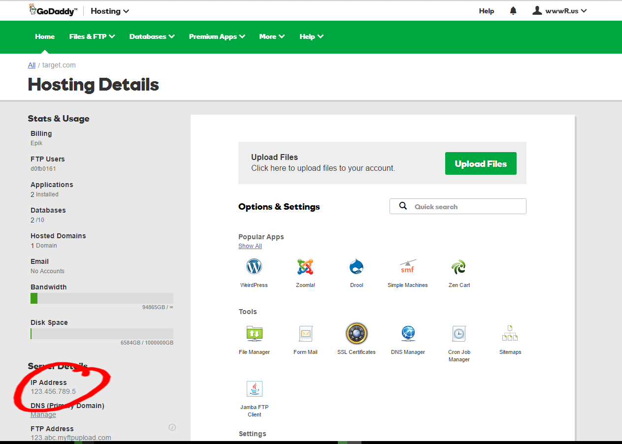 Domains & DNS Security Details