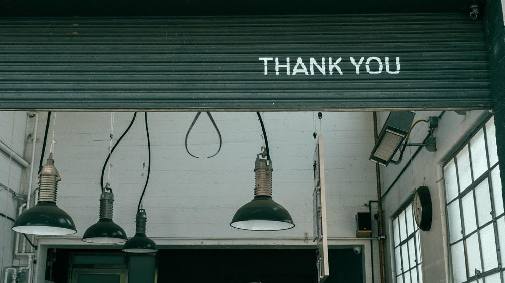 Ecommerce Customer Service Thank You