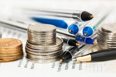 eCommerce Taxes Coins Pens