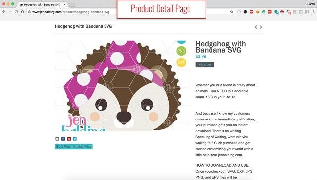 eCommerce Website Design Hedgehog