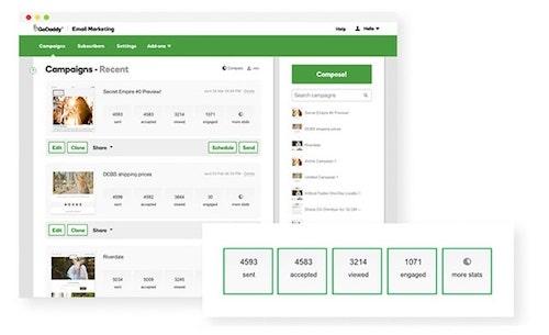 Email Automation Tools GoDaddy Email Marketing