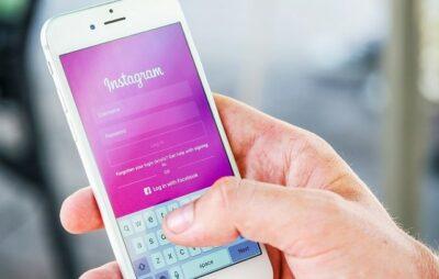 Instagram Login Screen Illustrating Social Media Email Opt-In