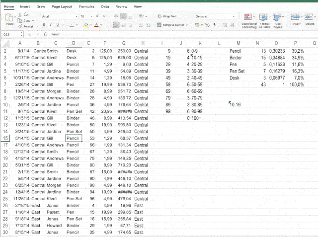 Excel Shortcuts 6B Add Borders to Cells